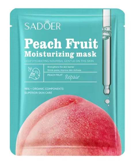 Mascarilla facial hidratante de melocotón - SADOER